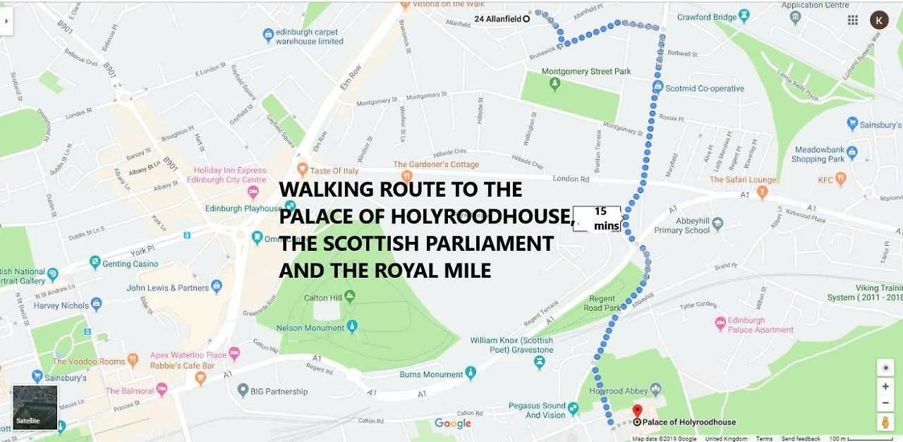 Ideal Central Edinburgh Location With Free On-Site Private Parking 0*,  Birleşik Krallık
